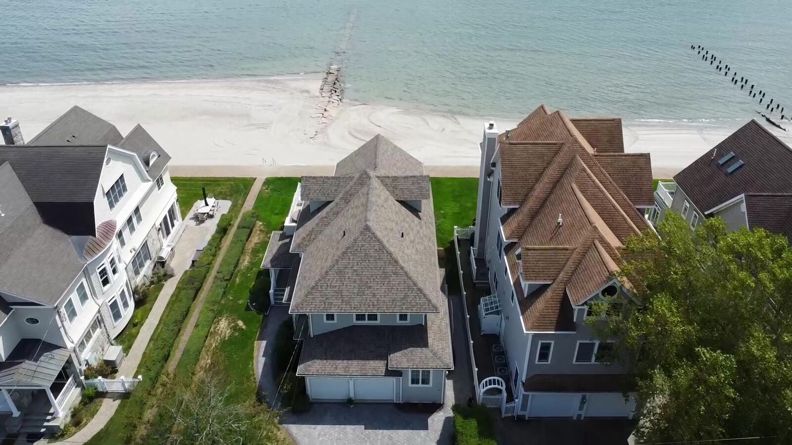 Coastal Milford CT home after storm damage roof assessment
